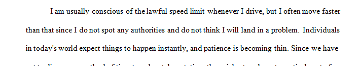 Most automobile drivers probably exceed the legal speed limits somewhat when they think they can get away with it