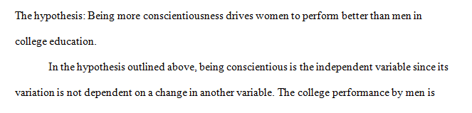 Identify the direction of the relationship proposed.