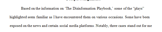 Read the following document by the Union of Concerned Scientists to learn more about these deceptive practice