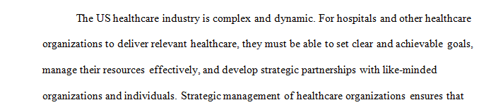 Research a health care organization or a network that spans several states within the U.S.