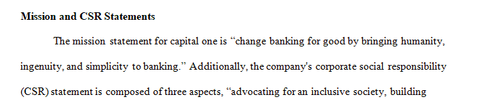 Research a recent article on the organization that is related to their current and or future CSR activities.