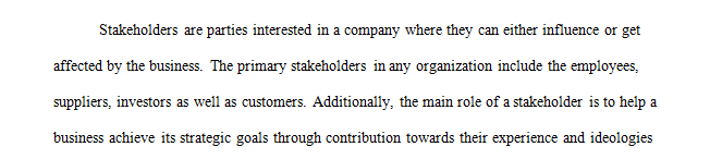 Stakeholder support is necessary for successful project implementation.