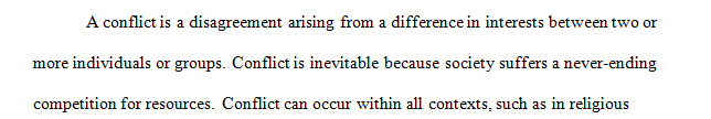 The nature and manifestation of conflicts have changed over time