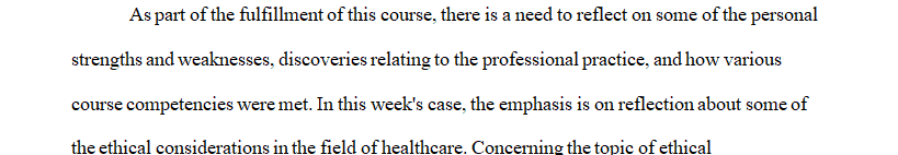  Topic: Ethical considerations in healthcare