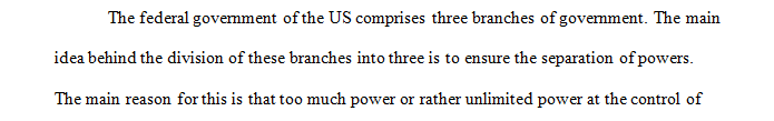 Which branch of the government do you think is the most strong and which is the weakest and why