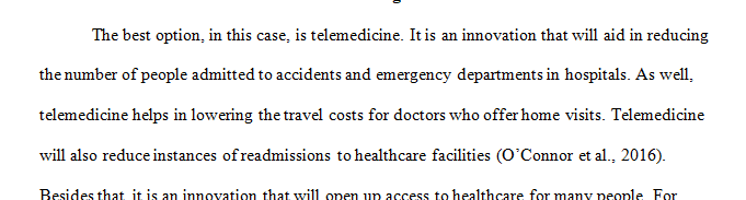 You sit on an advisory board for a large health care system.