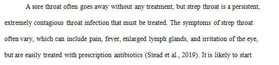 A friend was recently diagnosed with strep throat