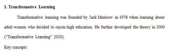 Andragogy is the science and practice of teaching adult learners.