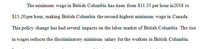 Choose one of the provided topics and write a brief policy.