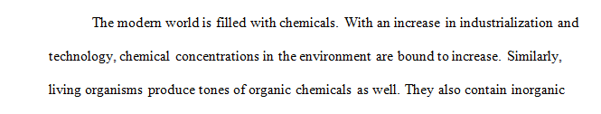 Discuss some of the key aspects you may need to consider when looking at whether a chemical may pose a risk to health.