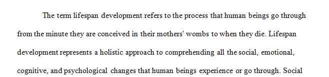 Discussion: Theories of Life-Span Development