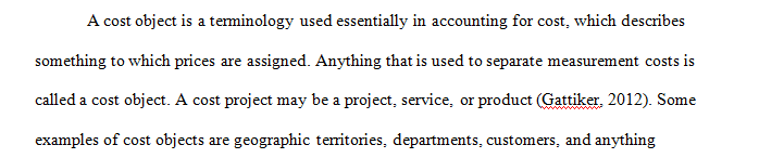 Read Chapter 2 of your Cornerstones of managerial Accounting 6th ed. 