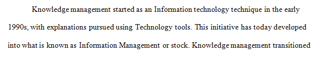 Highlight the role of Knowledge management cycle for the development of organizations in a sustainable way.