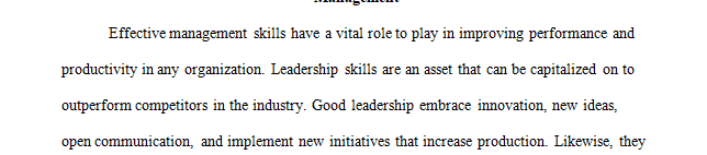 How does the use of these skills help organizations to outperform others in their industry