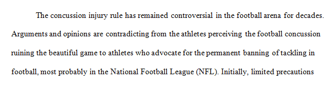 Sports Governance/Compliance Paper Instructions