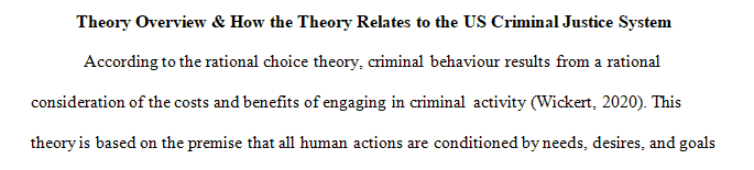 Select one criminological theory and evaluate how that theory affects an individual’s decision to engage in criminal behavior