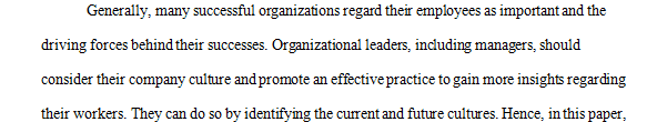 What organizational changes are needed based on your OCAI scores