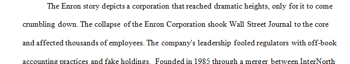 Write a paper comparing and contrasting the leadership of Enron with the non-management of Enron in light of self-leadership