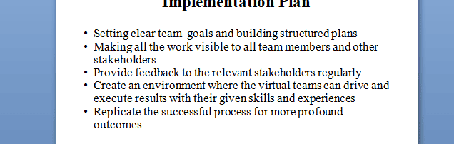 You work in the human resources department of a company that has just undergone a new organizational working team concept