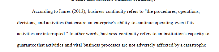 Select from the following list four (4) topics and discuss.