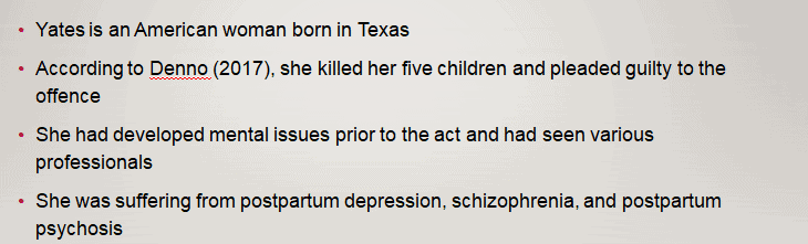 Imagine you are a corrections professional and have been asked to select a case study