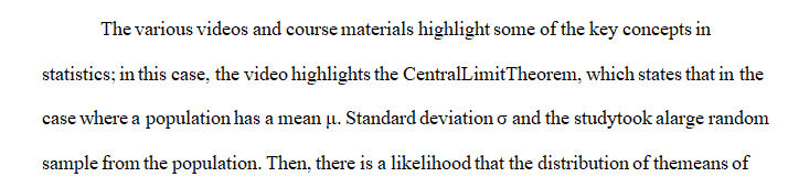 Prepare a two to three-page paper offering a reflection on what you learn.