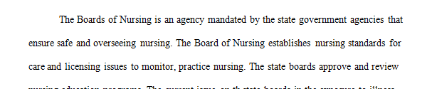 Role of the Nurse Leader and Manager in Regulatory and Practice Standards