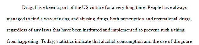 Write a 4–5-page paper about drug use and abuse.