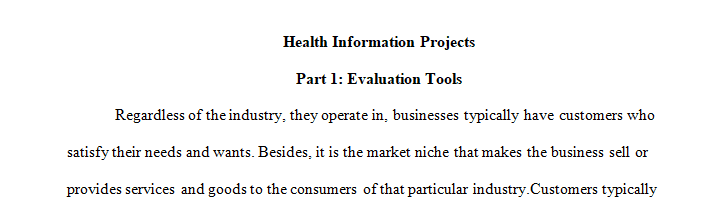 HS460M4-4: Evaluate health information projects.