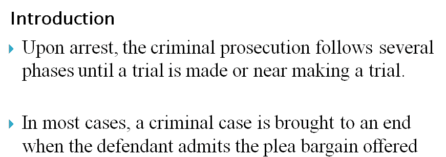 Prepare a public service PowerPoint presentation to the community about how a case moves through your state's criminal court system.