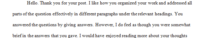 Respond to two colleagues by providing constructive feedback on their choice of methodological approach.