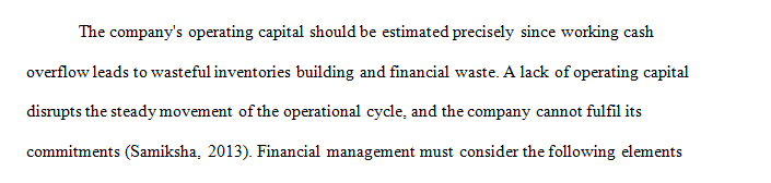 What factors does a financial manager need to consider when determining a suitable level of working capital for a corporation