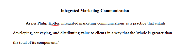 Chapter 6 of the course text Principles of Marketing