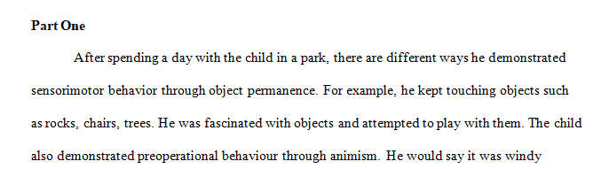 Plan a visit with a child you know, or spend some time in a park or on a playground, watching children interact.