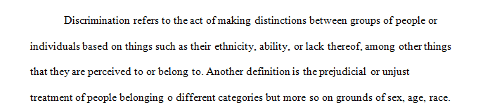 Reflect on an instance when you or someone else were unfairly excluded, discriminated against, or otherwise neglected or treated inappropriately due to race