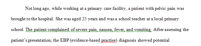 Review the Resources and reflect on a time when you experienced a patient