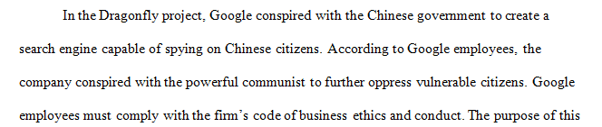 Should a Google employee voice concerns about dragonfly internally, go public, or resign in case of disagreement with the project