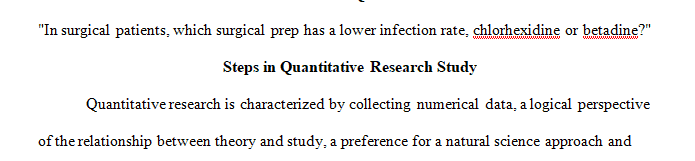 Understand the differences between qualitative and quantitative research designs