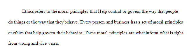 What do Hartman et al. (2021) mean by ethical decision-making