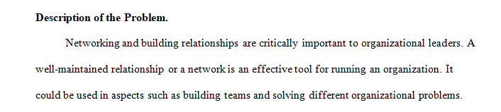 All dissertations begin with a problem that justifies the need for the study.