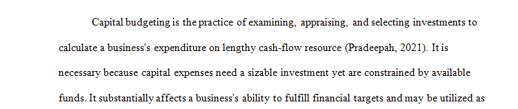  Describe the three types of project risks and detail the situation in which each type is most relevant when making a capital budgeting decision