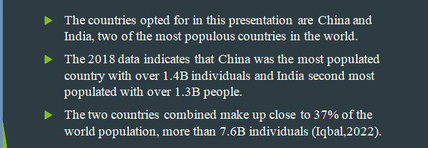 The economic growth and trade competitiveness of countries can be influenced by the economic political and cultural development within the country.