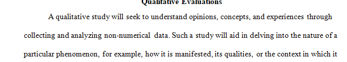 What is a qualitative study what are the advantages and disadvantages