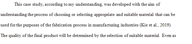 Describe the objective of this case study according to your understanding.