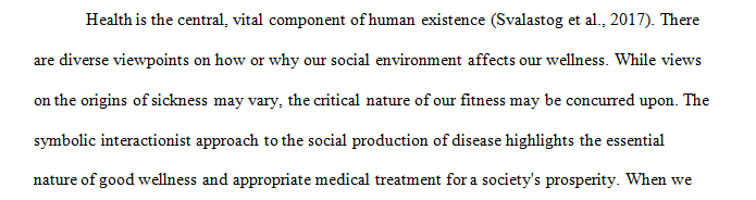 Examine the symbolic interactionist perspective on the social construction of illness.