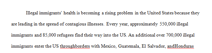 Southern states that border Mexico has a significant problem dealing with the influx of illegal aliens crossing the border daily.