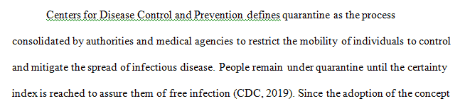 Ten Principles of Modern Quarantine