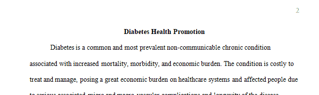 This week share your expected challenges for implementation a health promotion strategy in multicultural communities.