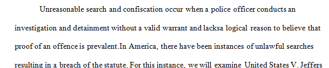 Using the Web or other resources, find a case where an illegal search was claimed.