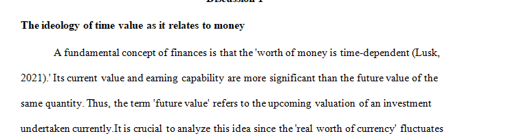 Read Chapter 9: The Time Value of Money